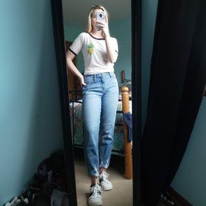 Short Sleeve Pineapple Top